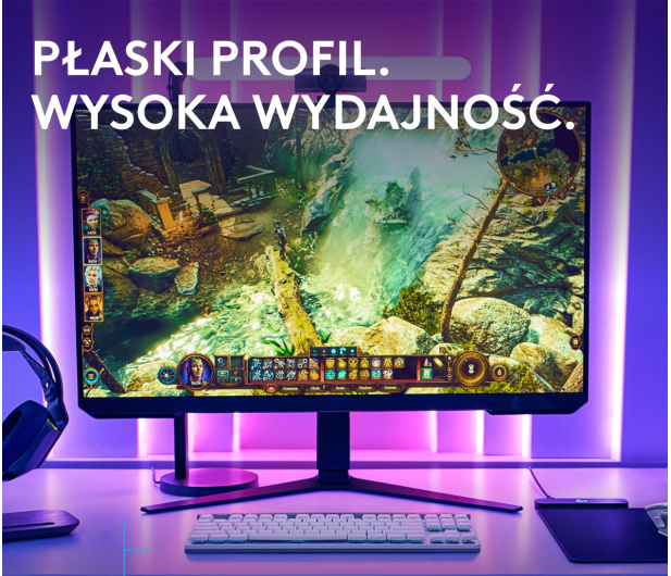 Logitech G515 TKL Lightspeed biały - 1261436 - zdjęcie 7